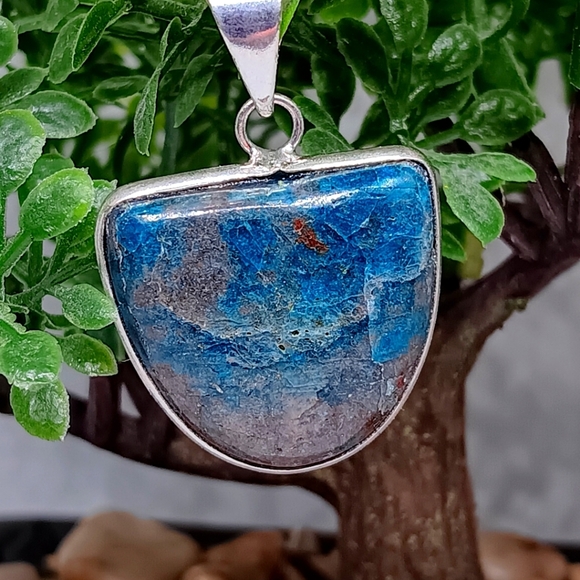 Apatite .925 Pendant Necklace - Picture 1 of 4